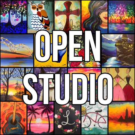 Open Studio with Freestyle Paint & Sip